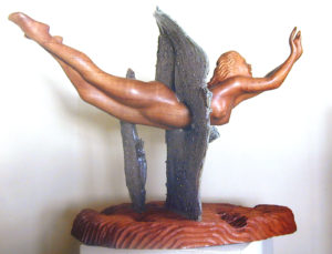 Jannette Eyles Artist Jamaica Watercolor, Sculpture